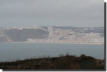  Praia da Nazaré vista de S.Martinho do Porto 